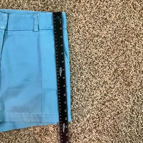 J Crew Blue Low Fit Shorts Size 4 5” Inseam - Picture 5 of 9
